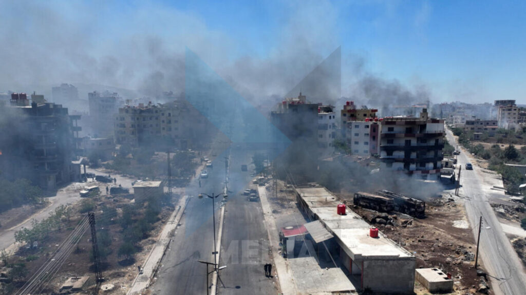 تقرير يوثق عمليات حرق ممنهجة نفذتها عصابات الجولاني في السويداء