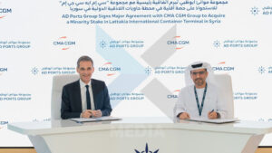 موانئ أبو ظبي تستحوذ على 20% من محطة حاويات اللاذقية