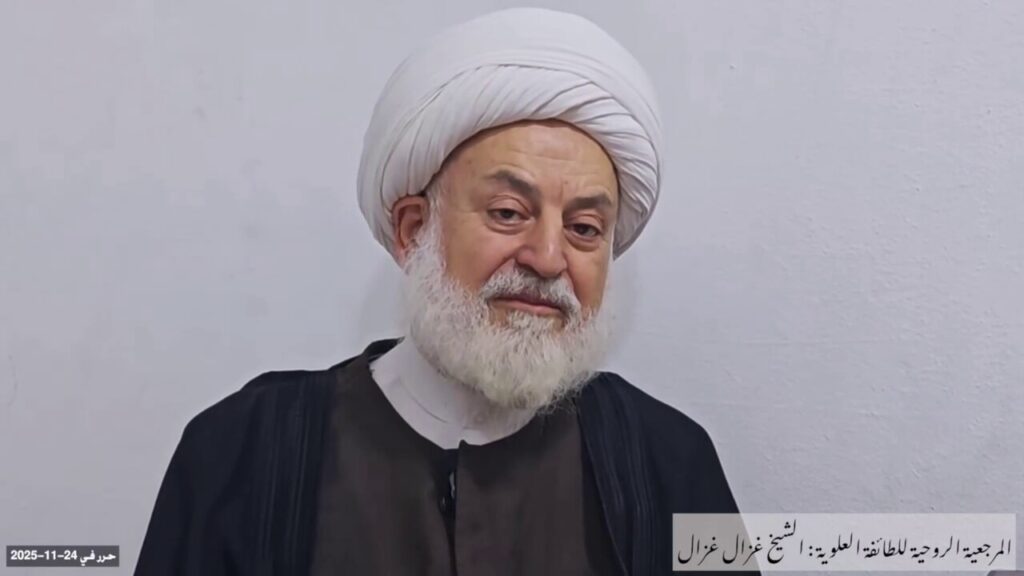 الشيخ غزال غزال يدعو إلى إضراب عام