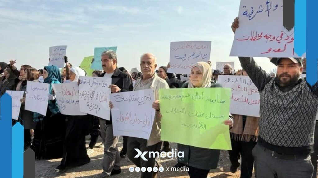 قصف واستهداف مباشر لمدنيين متضامنين مع حي الشيخ مقصود وسط تصعيد عسكري واسع