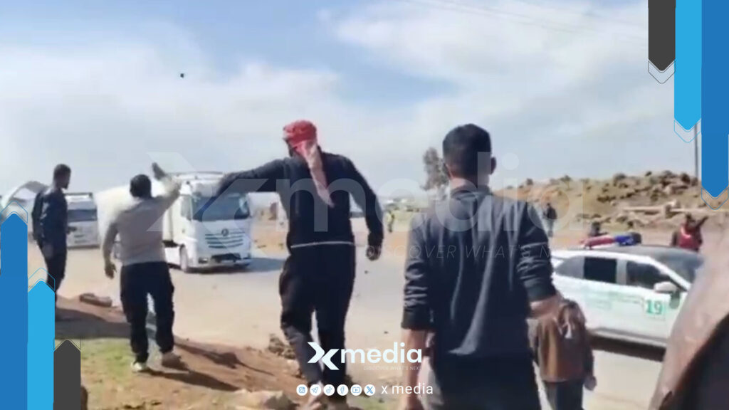 فوضى وازدحام في معبر نصيب الحدودي