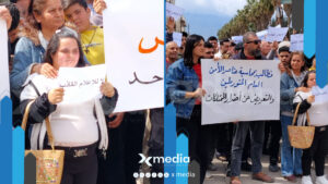 الإعلام السوري كاذب.. أهالي السقيلبية يحتجون على الاعتداءات