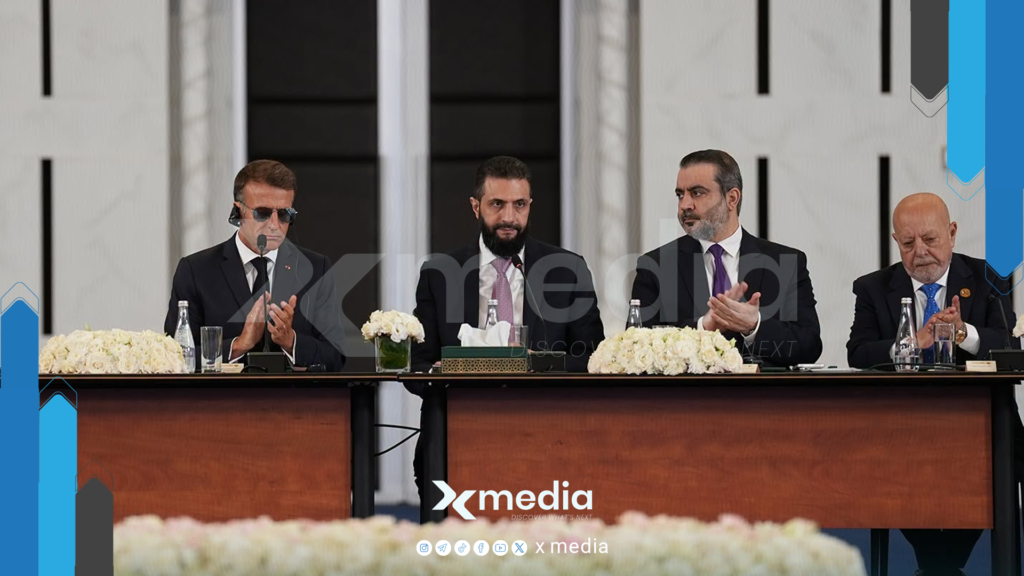 ماكرون من دمشق: بدأنا بإعادة أموال مصادرة من عائلة الأسد