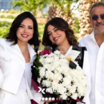 أمل عرفة وعبد المنعم عمايري يحتفلان بتخرج ابنتهما سلمى من كلية الحقوق