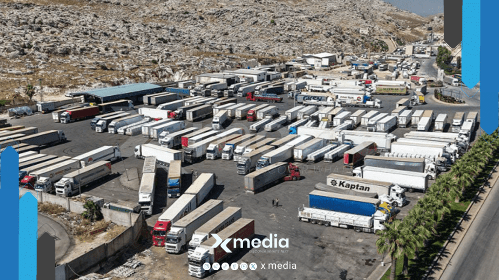 باب الهوى يسجل عبور أكثر من 95 ألف شاحنة تجارية منذ بداية العام