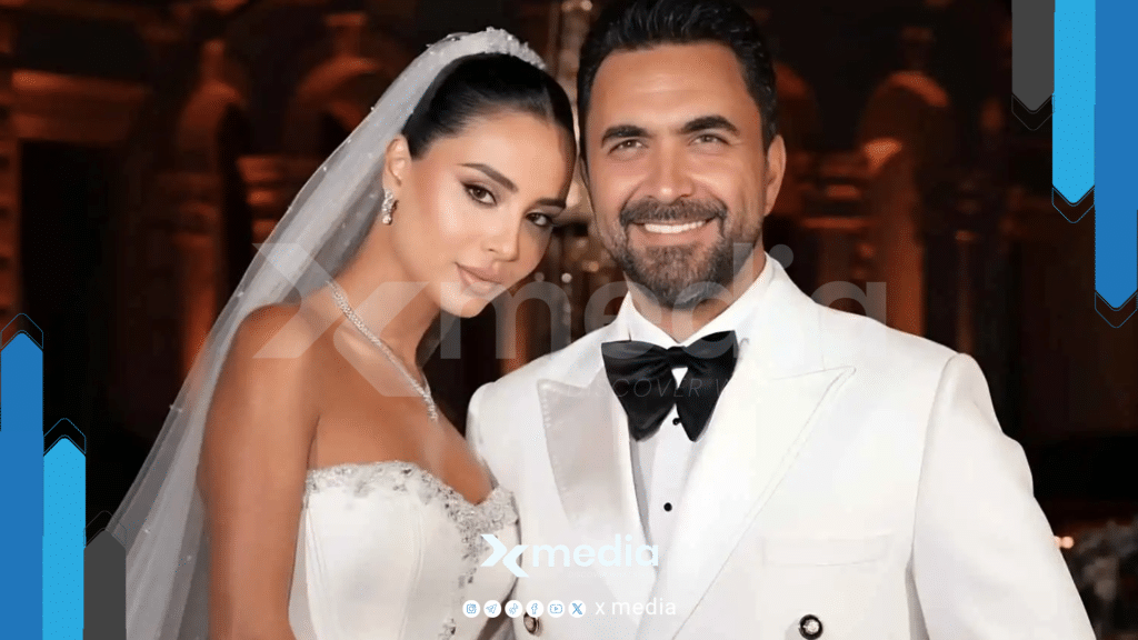 نادر الأتات يحتفل بزفافه على جنى إسماعيل في قصر سرسق.. وأغنية خاصة للعروس